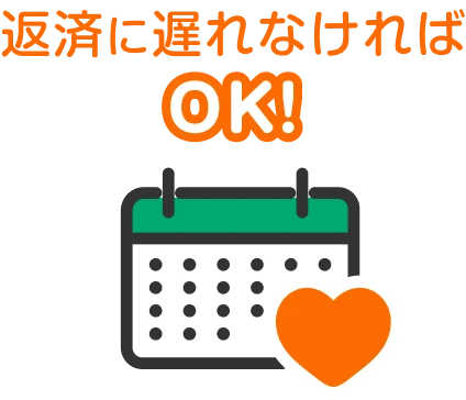 返済に遅れなければOK
